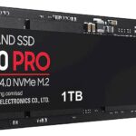 UNIDAD ESTADO SOLIDO (SSD) SAMSUMG 980PRO / NVME M2 2280 / 1TB / PCI 4.0 / 7000MB/S