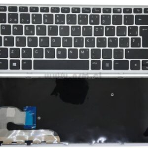 TECLADO HP 840 G5 840 G6 SERIES NEGRO BLACK SILVER SIN POINT