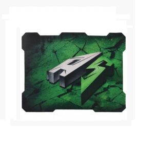 MOUSE PAD GAMER ANTIDESILIZANTE A5 VERDE 32X24 CMS