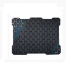 MOUSE PAD GAMER ANTIDESILIZANTE GEOMETRICO NEGRO 32X24 CMS