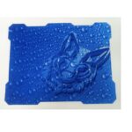 MOUSE PAD GAMER ANTIDESILIZANTE AZUL 32X24 CMS