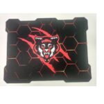 MOUSE PAD GAMER ANTIDESILIZANTE NEGRO / ROJO 32X24 CMS