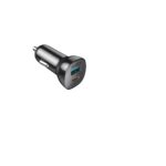 CARGADOR ADAPTADOR PARA CARRO CARGA RAPIDA  - USB C - USB