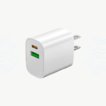 CARGADOR PARA CELULAR CARGA RAPIDA DOS ENTRADAS TIPO C - USB