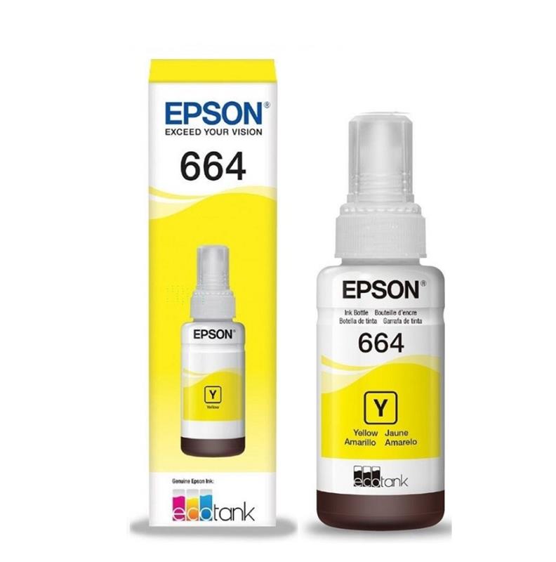 TINTA IMPRESORA EPSON YELLOW (AMARILLO) 664