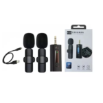 MICROFONO PARA CELULAR / CAMARA INALAMBRICO DE SOLAPA 3.5 DOBLE
