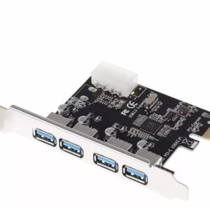 TARJETA DE EXPANSION PCI PUERTOS USB3.0 - 4 PUERTOS PCI-E A USB3.0 ADAPTADOR DE TARJETA DE EXPANSIÓN ACCESORIO