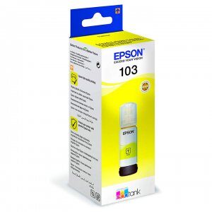 TINTA IMPRESORA EPSON YELLOW (AMARILLA) 103