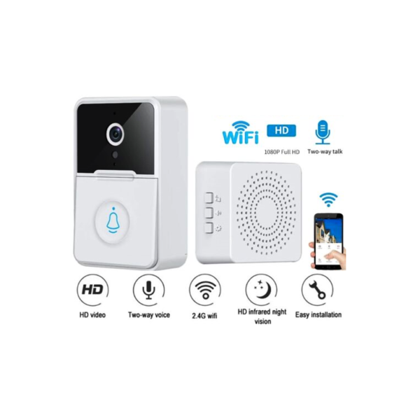 VIDEO PORTERO WIFI PARA CASA / CON CAMARA Y SONIDO / INTERCOMUNICADOR / VISION NOCTURNA