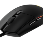 MOUSE GAMING LOGITECH G203 8.000DPI RGB LIGHTSYNC  (NEGRO/BLANCO/AZUL)