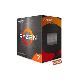 PROCESADOR AMD RYZEN 7 5700X / 8 NUCLEOS / 16 HILOS / 4.6GHZ / 32MB CACHE / AM4