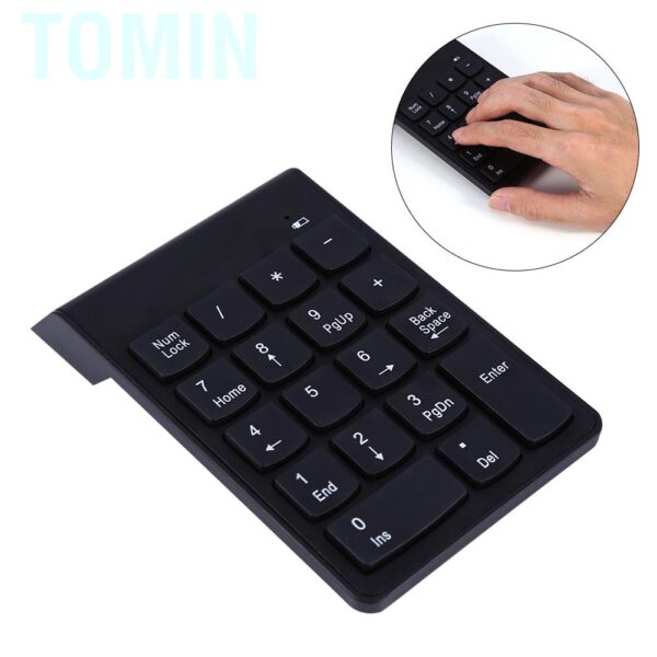 MINI TECLADO NUMERICO WIRELESS 18 TECLAS