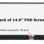 PANTALLA 14"  FULL HD 30 PINES (SIN SUJETADORES) LM140LF5L