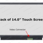 PANTALLA 14" HD 40 PINES TACTIL TOUCH (SIN SUJETADORES) NT140WHM-T00