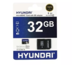 MEMORIA MICROSD HYUNDAY 32GB / SDHC / CLASE 10 / U1 CON ADAPTADOR SD