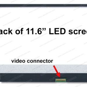 PANTALLA 11.6"  HD 30 PINES (CON SUJETADORES) NT116WHM-N44