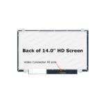PANTALLA 14" HD 40 PINES (CON SUJETADORES) HB140WX1-300
