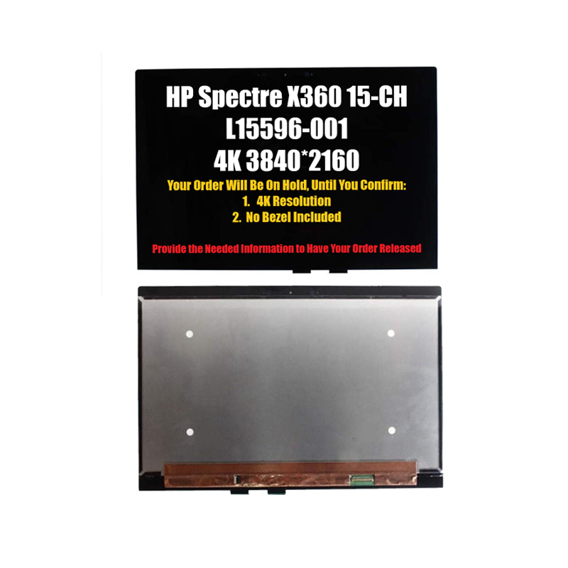 PANTALLA TACTIL PARA HP SPECTRE X360 15-CH 15T-CH 15.6" UHD 4K NV156QUM-N72 V3.0
