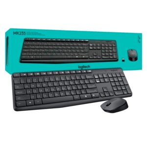 COMBO TECLADO + MOUSE INALAMBRICO LOGITECH MK235 ESPANOL