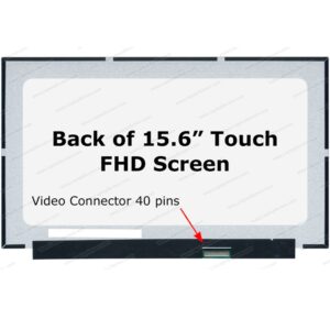 PANTALLA 15.6" FULL HD 40 PINES NORMALES TACTIL TOUCH (SIN SUJETADORES) NV156FHM-T06