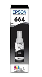 TINTA PARA IMPRESORA EPSON 664 673 70ML NEGRO