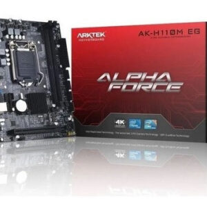 MAINBOARD (MOTHERBOARD) ARKTEK ALPHA FORCE AK-H110M EG / DDR4 / TOMA LGA 1151 / HDMI / VGA