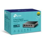 SWITCH TPLINK 5 PUERTOS GIGABIT 4 POE+ 10/100/1000 MBPS