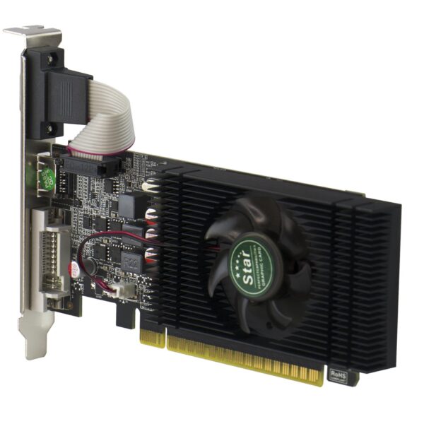 TARJETA DE VIDEO STAR GT730 DDR3 4GB HDMI / VGA / DVI PCI-E - Image 2