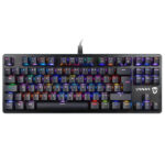TECLADO MECANICO TKL RGB SATE  KING FIGHT GK-50