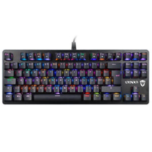 TECLADO MECANICO TKL RGB SATE KING FIGHT GK-50