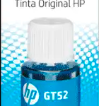 TINTA ORIGINAL PARA IMPRESORAS HP GT52 COLOR CYAN