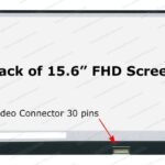 PANTALLA 15.6"  FULL HD 30 PINES SLIM (SIN SUJETADORES) N156HCA-EAB REV.C2