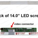 PANTALLA 14" HD 40 PINES LED OLD (SIN SUJETADORES) HT140WXB-501