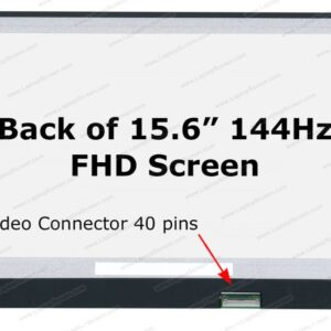 PANTALLA 15.6" FULL HD 40 PINES 144 HZ (SIN SUJETADORES) NE156FHM-NX5-V18.0