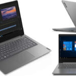 LAPTOP LENOVO V14-IGL / INTEL CELERON N4020 / DDR4 4GB / 128GB M.2 + 240GB SSD / 14" HD / FREE DOS / IRON-GREY
