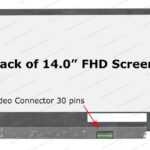 PANTALLA PARA LAPTOP 14'' PULGADAS / FULL HD / 30 PINES / SIN  VINCHA / N140HCA-EBC