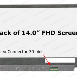 PANTALLA PARA LAPTOP 14'' PULGADAS / FULL HD / 30 PINES / SIN  VINCHA / N140HCA-EBC