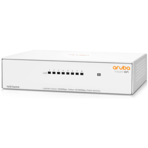 SWITCH ARUBA DE 8 PUERTOS 10/100/1000 GIGABIT / NO ADMINISTRABLE
