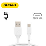CABLE DE CARGA RAPIDA DUDAO PARA CELULARES USB A TIPO V8 / 120W / 1 METRO / ANTIROPCTURA / TGL3