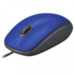 MOUSE LOGITECH M110 SILENT USB AZUL OPTICO