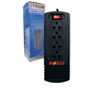 REGULADOR DE VOLTAJE STROM THOR A1000 4 TOMAS 500W 120 V