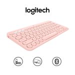 TECLADO LOGITECH K380 INALAMBRICO / BLUETOOTH / ROSA / SIN NUMEROS