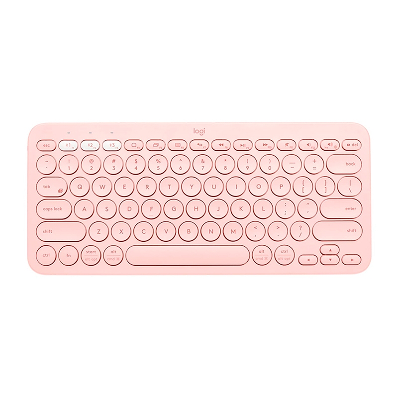 TECLADO LOGITECH K380 INALAMBRICO / BLUETOOTH / ROSA / SIN NUMEROS - Imagen 2