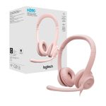 AUDIFONOS LOGITECH H390 MICROFONO EXTERNO INALAMBRICO / CONECTOR USB / CONTROL DE VOLUMEN-MUTE / ROSA
