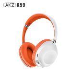 AURICULAR INALAMBRICOS AKZ K59 / CON LINTERNA / BLUETOOTH / SOPORTA MICRO SD / BLANCO