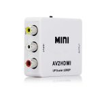 ADAPTADOR CONVERTIDOR AV2 A HDMI / RCA A HDMI / FULL HD / 1080P