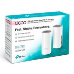 SISTEMA WIFI EN MALLA TP-LINK AC1200  DECO E4 / 2 UNIDADES / DOBLE BANDA
