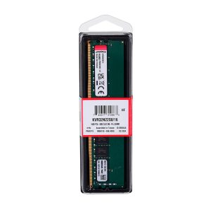 MEMORIA RAM KINGSTON TECHNOLOGY KVR32N22S8/16 MEMORY MODULE 16 GB 1 X 16 GB DDR4 3200 MHZKINGSTON