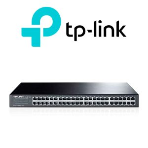 SWITCH TP-LINK  TL-SF1048 / RACKEABLE / 48 PUERTOS RJ45 / 10-100 MBPS / MONTAJE EN RACK