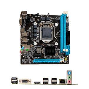 TARJETA MADRE MAINBOARD HELTECH H55 SOCKET LGA 1156 DDR3 I3 I5  / PARA INTEL 1TH GEN / HM55